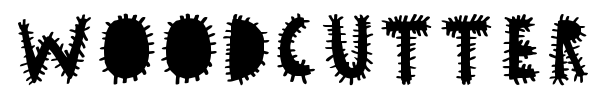 Woodcutter Virus font preview